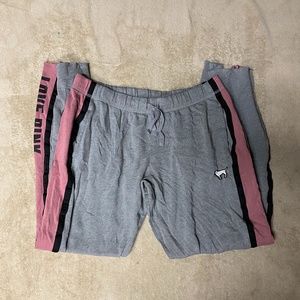 Pink Boyfriend Sweats